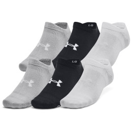 Jeu de chaussettes Under Armour Essential No Show 6pk mix1 blk