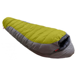 Sac de couchage en plumes Warmpeace Viking 1200 195 cm (2020) vert / gris Grey/Black/Hay/Steel