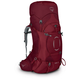 Sac à dos femme randonnée Osprey Ariel 55 II rouge CleretRed