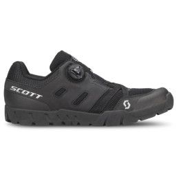 Chaussures vélo hommes Scott Sport Crus-r Flat Boa vert black/silver