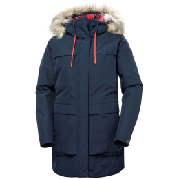 Manteau d'hiver femme Helly Hansen W Coastal Parka bleue Navy