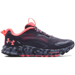 Chaussures de running femme Under Armour W Charged Bandit TR2 gris / rouge Tempered Steel / Blitz Red / Blitz Red