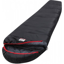 Sac de couchage Loap Darway noir / rouge