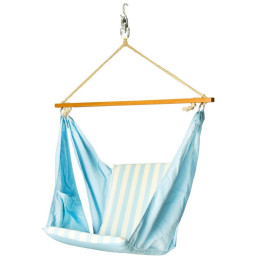 Chaise hamac Hamaka.eu Butterfly bleu clair