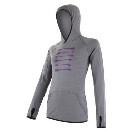 Sweat-shirt femme Sensor Merino Upper Arrows girs