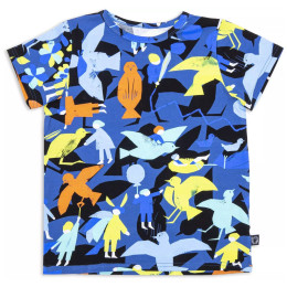 T-shirt enfant Wouki Bara Super blue