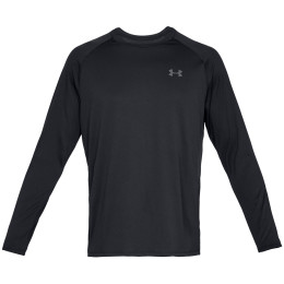 T-shirt fonctionnel homme Under Armour Tech 2.0 LS-BLK vert Black/Graphite