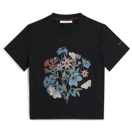 T-shirt femme Icebreaker Merino 150 Tech Lite SS Crop Tee NZ Flora