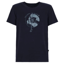 T-shirt homme E9 70S Men's bleu foncé Persian Blue