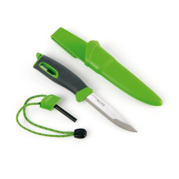 Couteau Light My Fire Swedish Fire Knife green