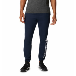 Pantalons de survêtement hommes Columbia Trek™ Jogger bleu foncé Collegiate Navy, White Vertical Logo