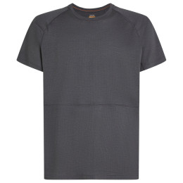 T-shirt fonctionnel homme Icebreaker M Mer 200 Waffle Elevation SS Tee gris Obsidian