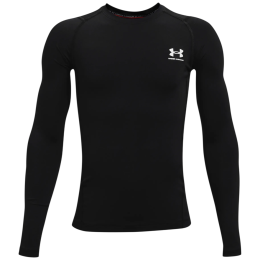 T-shirt fonctionnel enfant Under Armour UA HG Armour LS Black noir / blanc Black / / White