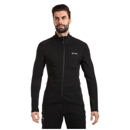 Sweatshirt fonctionnel homme Kilpi PREMIO-M noir / gris BLK