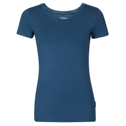 T-shirt femme Progress Coffee Original bleu petrol