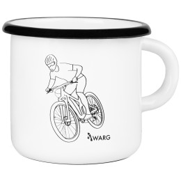 Tasse Warg Cup Cyclist blanc white