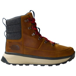 Chaussures homme The North Face M Bergen Leather Wp brun TIMBER TAN/TNF RED