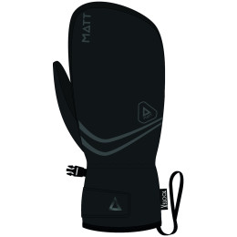 Gants de ski femmes Matt Primatt Woman Mitten noir Black