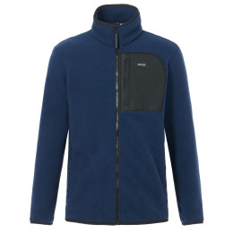 Sweatshirt fonctionnel homme Regatta Frankie Borg bleu foncé Navy/Black