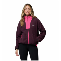 Sweat-shirt femme Columbia Sequoia Grove™ Ii Full Zip violet Moonvista, Nico