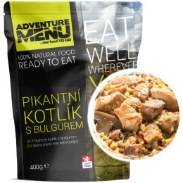 Repas prêt à manger Adventure Menu Ragoût épicé au boulgour 400