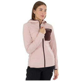 Veste polaire fonctionnelle femme Fundango Nigata Full Zip Hoodie rose rose
