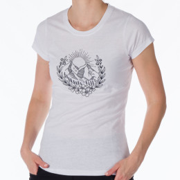 T-shirt femme Northfinder Maude blanc 377white