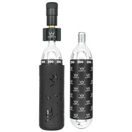 Pompe Peaty´s Holeshot Co2 Pumpa + Bombičky 2 Ks - Mtb noir black