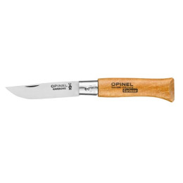 couteau pliant Opinel N°04 Carbon natural