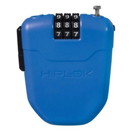 Cadenas vélo Hiplok FX bleue Cyan