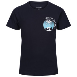 T-shirt enfant Regatta Bosley VI bleu foncé Navy