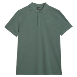 T-shirt homme 4F Polo Shirt M555 vert GREEN