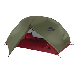 Tente ultra-légères MSR Hubba Hubba NX vert / rouge