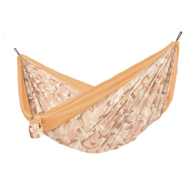 Hamac La Siesta Colibri 3.0 Double Camo orange/beige Sahara