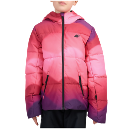 Veste d'hiver enfants 4F Technical Jacket F1198 Multicolour rose Multicolour 1 Allover