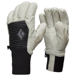 Gants ski Black Diamond Session Knit blanc / noir Birch-Black