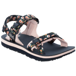 Sandales femme Jack Wolfskin Outfresh Deluxe Sandal W bleu foncé night blue all over