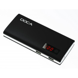 Banque d'énergie Doca Power banka mAh 13000 mAh vert Black