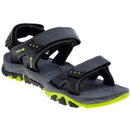 Sandales homme Elbrus Lidden vert Black/DarkGrey/Lime