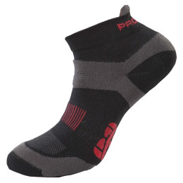 Chaussettes Progress RNS 8JB Running Sox noir / gris Black/Tm