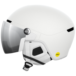 Casque de ski POC Obex Visor blanc White/Clarity Universal/Partly Sunny/Silver