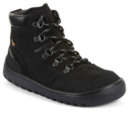 Chaussures barefoot toutes saisons pour enfant Frodo Barefoot Up Trail Tex Black noir black