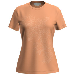 T-shirt femme Icebreaker W Mer 150 Tech Lite SS T Winter Flo orange Feldspar