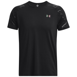 T-shirt fonctionnel homme Under Armour Rush Emboss SS vert Black / / Black