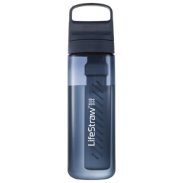 Bouteille filtrante LifeStraw Go 2.0 Water Filter Bottle 650 ml bleu foncé Aegean Sea