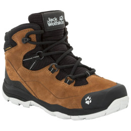 Chaussures enfant Jack Wolfskin Mtn Attack 3 Lt Texapore Mid K brun DesertBrown/Black