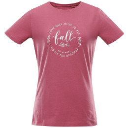 T-shirt femme Alpine Pro Allona rose meavewood