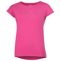 T-shirt femme Progress Technica rose višňový melír