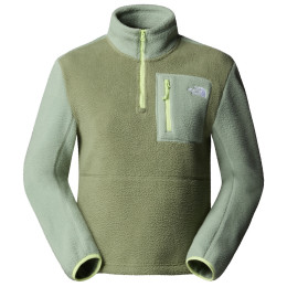 Sweat-shirt femme The North Face W Yumiori 1/4 Zip vert Bark Mist/Slate Moss/As