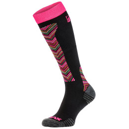 Chaussettes de ski Relax Carve noir / rose BlackPink